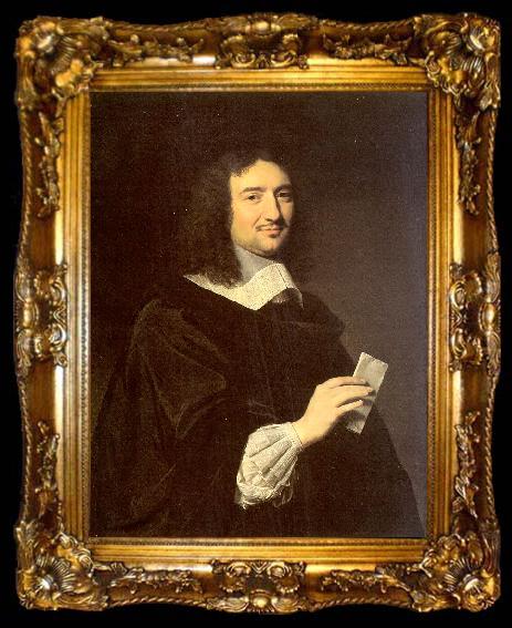 framed  Philippe de Champaigne Jean Baptiste Colbert, ta009-2
